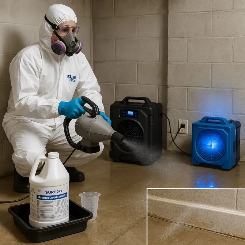Sanitization and Odor Removal process in West Norriton, PA